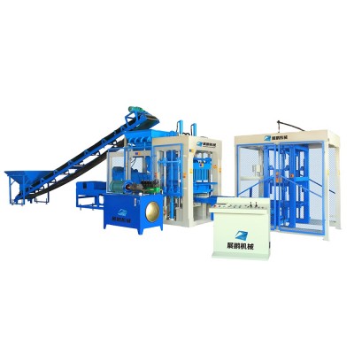 low cost fully automatic cement brick making machine hollow block machine for sale