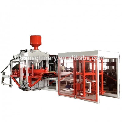 Low Noise Level Static press fully automatic block making machine XXT-600 bidirection hydraulic lime sand brick making machine