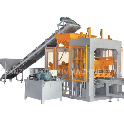 Fully Automatic interlocking Brick Making Machines from Quanzhou XINGXIN Brand block machine factory