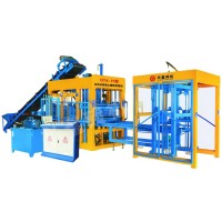 Fly ash paving block machine QT4-15 automatic brick block machine brick making machine