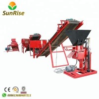 Sunrise SR 2-25 small interblock clay brick making hydraulic machine price