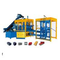 Auto paver block machine QT4-15 with multiple uses fly ash , clay , mud brick machine block making machine concrete price