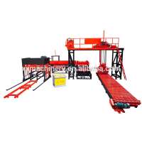 automatic hydraulic concrete block machine clamp cuber