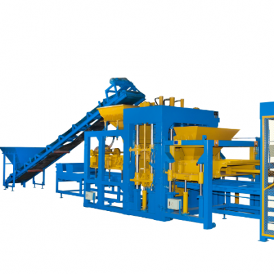 big fully material machinery cement concrete automatic hydraulic press paver wall block bricks molding machine lowest price