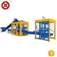 QT9-15 small scale brick block machine moulding brick block machine